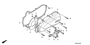 NHX110 Облицовка левая сторона