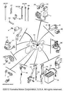 XT225K Электрика
