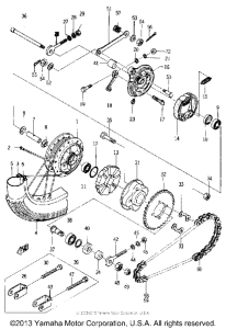 YG1T Переднее колесо