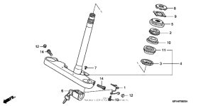 VT600C Траверса нижняя