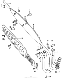 CT70 Глушитель