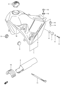 DR-Z400 Tank fuel