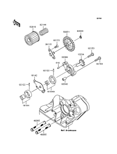  Масляный насос и фильтр