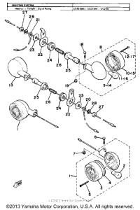 XJ650G Поворотники