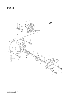 AY50 Водяная помпа