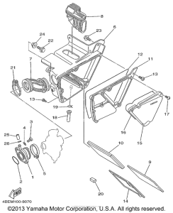 TT225L Впускная система