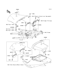 ZX900 Сиденье