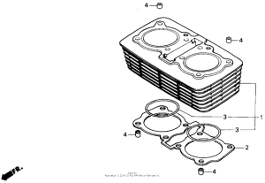 CMX450 Цилиндры