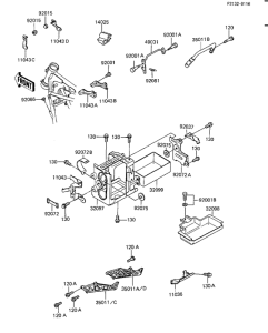KZ1100 Battery case / tool case