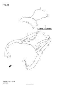 DL650 (ABS) Carrier (E28)