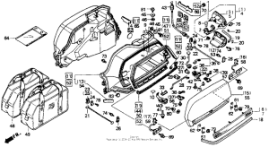 GL1500I Боковые кофры