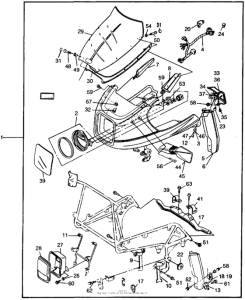 CB750 Sport fairing kit 82