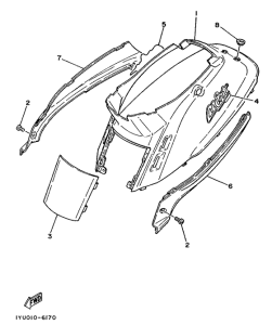 SH50 Боковые обтекатели