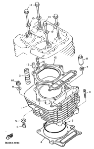 XT500E Цилиндры