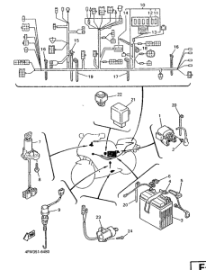 YZF750R Электрика 2