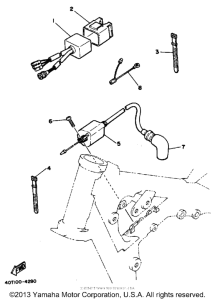YZ490S Электрика