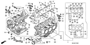 GL1800 (ABS) Barrel assy cylinder