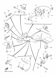 XVS950C Электрика 1