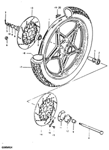 GS850 Transom + tube