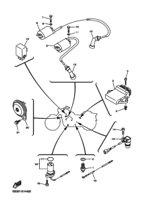 XVS1100 XVS11Y Equipo electrico