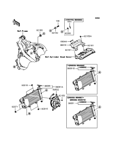 ER650 Радиатор