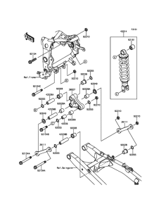 BR250 Подвеска  /  амортизатор