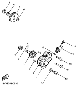 TZR50 Водяной насос