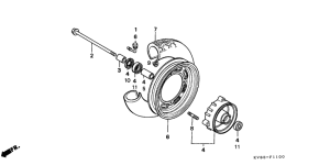 CH125 Transom + tube