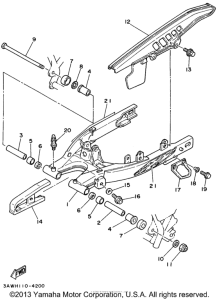 TW200HC Бугель