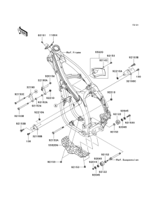  Рама ,крепежные детали
