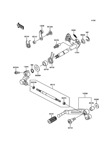 ZR1000 Механизм переключения передач