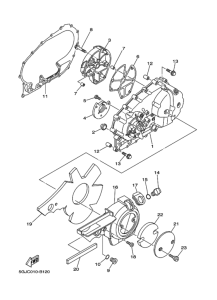 XP500C ｸﾗﾝｸｹｰｽｶﾊﾞｰ 1