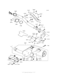 KL650 Глушитель