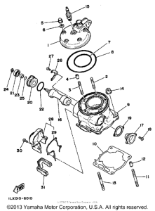 YZ125S Цилиндры
