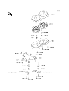 EJ800 Спидометр