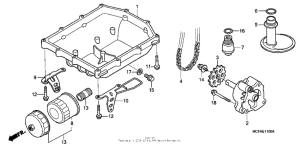 RVT1000R Масляный насос