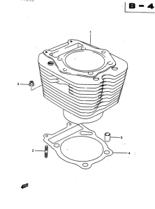DR650 Цилиндр