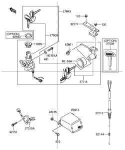 FD112 Выключатель зажигания