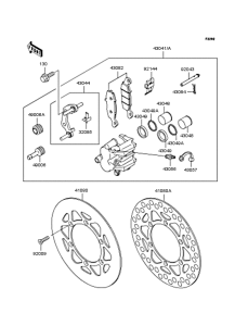  Передний тормоз