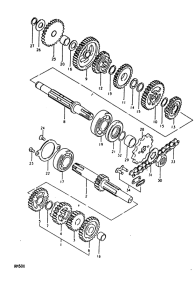 RM50 Трансмиссия