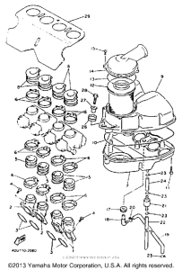 XJ600SD Воздушный фильтр