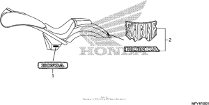 VT1300CS Emblem + mark (2)