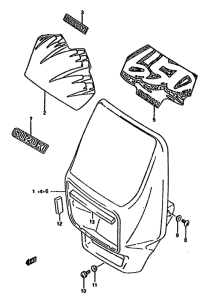 DR650 Фара головного света