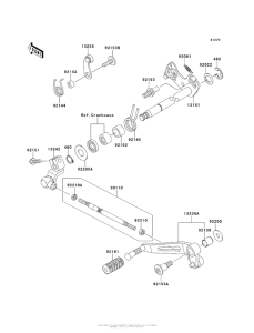 ZR1000 Механизм переключения передач