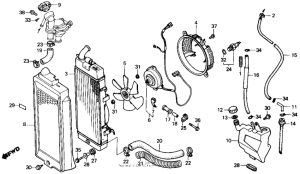 VT800 Радиатор