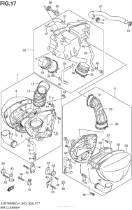 VZR1800BZ Air Cleaner (Vzr1800Bzl4 E28)