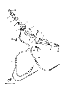TZM50R ｽﾃｱﾘﾝｸﾞﾊﾝﾄﾞﾙ. ｹｰﾌﾞﾙ