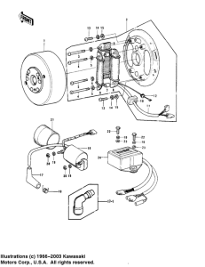 KD175 Ignition / generator