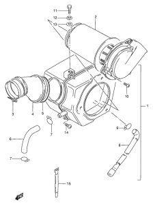 GN125 Воздухоочиститель