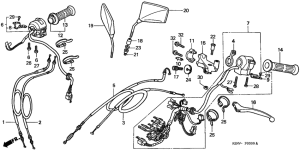CMX250C Switch / cable